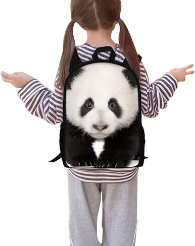 Panda Backpack Youth Leisure School Bag Lunch Box Pencil and pencil Case 3-in-1 Set (Color 5) in Saudi Arabia