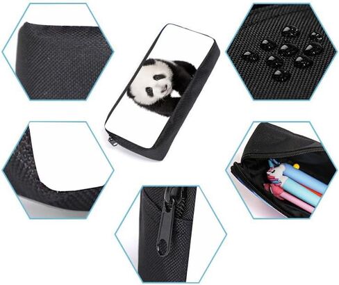 Panda Backpack Youth Leisure School Bag Lunch Box Pencil and pencil Case 3-in-1 Set (Color 5) in Saudi Arabia