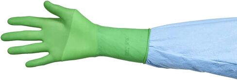 قفازات HALYARD الجراحية الدقيقة المعقمة من البولي إيزوبرين، أزواج مغلفة بشكل فردي، قفازات طبية خالية من المسحوق، 7.9 مل، مقاس 6.5 صغير، أخضر، SGL90065 (علبة مكونة من 200 زوج - 400 إجمالي) in Kuwait