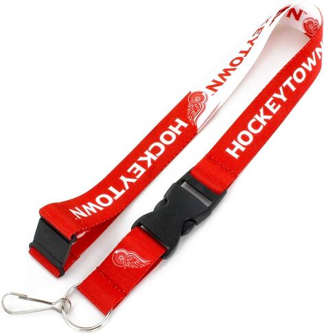 NHL Slogan Lanyard - Safety Breakaway Neck Lanyard - ID Badge Holder in Saudi Arabia
