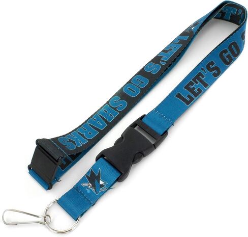 NHL Slogan Lanyard - Safety Breakaway Neck Lanyard - ID Badge Holder in Saudi Arabia