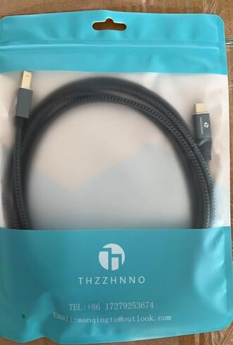 USB B to USB C Printer Cable 6.6FT, USB C to USB 2.0 B Cord for MacBook Pro, MIDI Cable for Yamaha Casio Digital Piano, MIDI Keyboard, DJ Controller in Kuwait