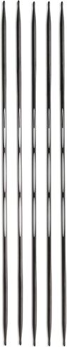 Prym Ergonomics 8" Double Point, Carbon, 3.0mm, 5 Count Knitting Needles, 3mm, Black in Saudi Arabia