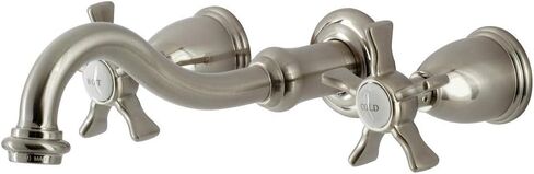 Kingston Brass KS3127NX Hamilton Bathroom Faucet, Brushed Brass in Kuwait