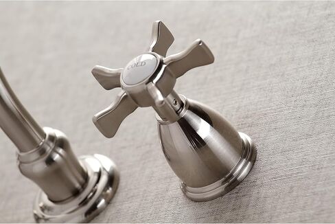 Kingston Brass KS3127NX Hamilton Bathroom Faucet, Brushed Brass in Kuwait