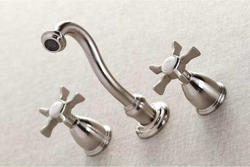 Kingston Brass KS3127NX Hamilton Bathroom Faucet, Brushed Brass in Kuwait
