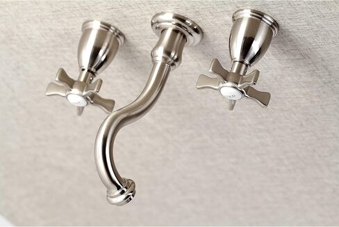 Kingston Brass KS3127NX Hamilton Bathroom Faucet, Brushed Brass in Kuwait