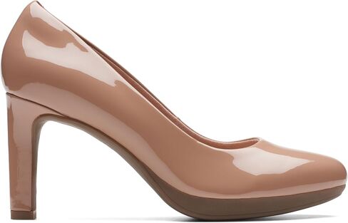 Clarks Women's Ambyr Joy Pump, Sand Metallic Textile, 7.5 in Saudi Arabia