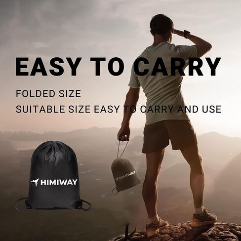 Himiway UPGRADE Bike Cover for 1 Fat Tire Bike or 2 Bikes THICKENED Bicycle Cover 600D Heavy Duty Ripstop Material Bike Rain Cover IP65 Waterproof Outdoor Storage Anti Dust Rain Snow UV for All Bikes in Saudi Arabia