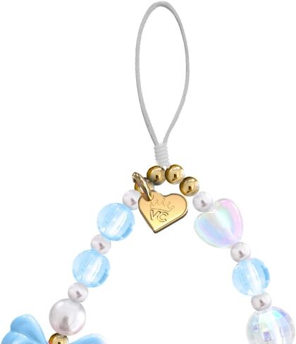 Velvet Caviar Phone Charm Wrist Strap - Cute Beaded Cellphone Wristlet - Lanyard Accessory for Women - Fits all Phone Cases including iPhone 15 Pro Max / 14 Pro Max / 13 Pro Max / 12 (Coffee) in Kuwait