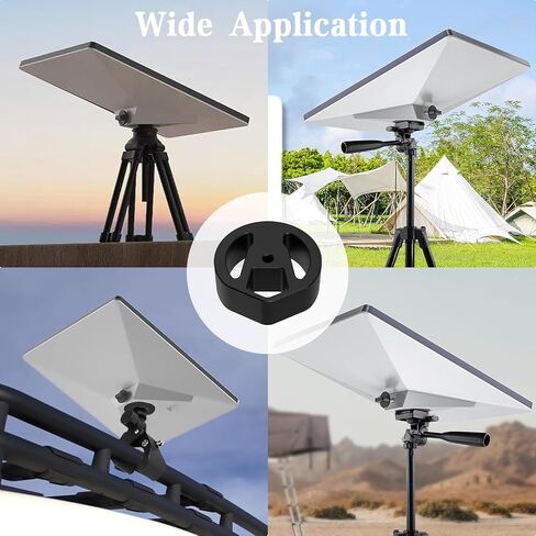 Starlink Mini Tripod Mounting Adapter,Tailored for 1/4 Nuts,1/4 "to 20 and 3/8" to 16 Threads,Compatible with Most Tripod Sizes in Saudi Arabia