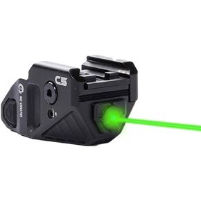Viridian New C5L Rechargeable Universal Compact Weapon Green Laser Sight with High Output 650 Lumen Light, with SAFECharge Power Source, Universal Mounted