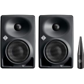 Neumann KH 80 DSP 4" Active 2-Way Studio Monitor (Gray, Pair) Bundle with Neumann MA 1 Monitor Alignment Mic