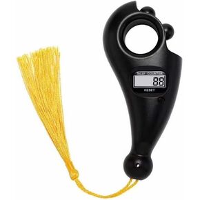 Digital Tasbih Finger Counter, Muslim Islamic Rotating Digital Tasbeeh Prayer Beads Tally Counter
