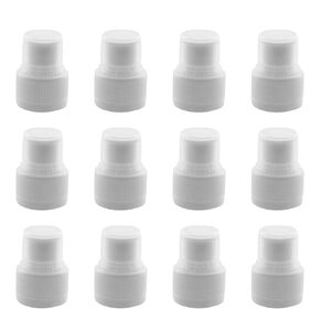 12PCS Bottle Caps Push Pull Caps for Water Bottles PET Bottles and Glass Bottles Black Water Push Pull Lids