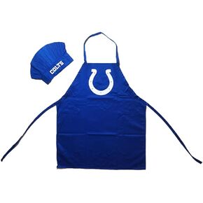NFL Indianapolis Colts Unisex Chef Apron & Hat, Back, One Size