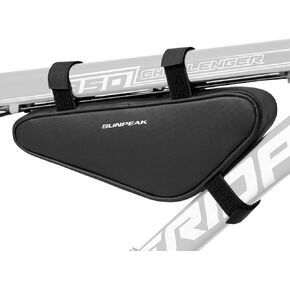 Bike Frame Storage Bag Water Resistant Bicycle Triangle Pouch Bike Accessories Bag for Phone Wallet Keys Tools Use for Road Bike MTB Bicycle