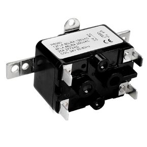 APFR-360 90-360 24V AC Heavy-Duty Fan Relay – Single Pole SPST – Isolated AC Switch for HVAC blowers, humidifiers, Goodman blowers, Heat sequencers – Includes Universal Bracket（1 Pack） (1)