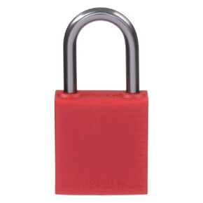 Brady Compact Lockout Tagout Padlock Personal Safety Kit - 123143 - Red