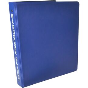 SP Bel-Art View-Pack Microscope Slide Holder Ring Binder; 10 Pages 8½ x 10½ in., 160 Slide Capacity (F44170-0000)