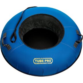 41" Hard Bottom Commercial Grade Snow Tube Cover & Rubber Inner Tube, Blue