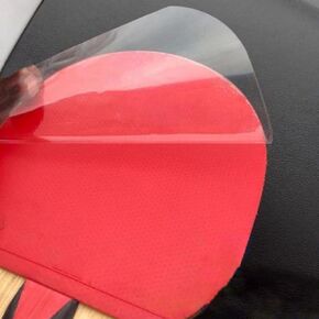 4Pcs Transparent Table Tennis Rackets Adhesive Protective Film, Adhesive Protective Film, Table Tennis Accessories