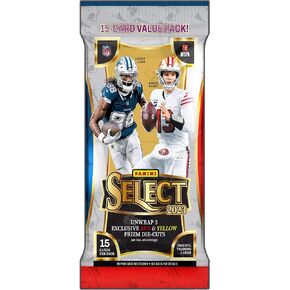 2023 Panini Select Football Jumbo Value Trading Card Pack