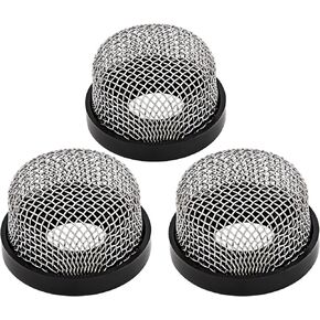 Stainless Steel Mesh Strainer 3/4"- 14 Aerator Screen Strainer Stainless Mesh Replace fpr Livewell Pump, MA-023 Screw on Strainer Industrial Plumbing Inline Strainers