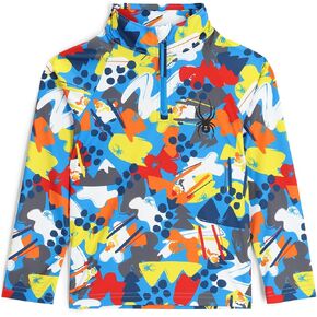 Spyder Toddler Boy's Glacial Half Zip Ski Base Layer Sweater Jacket