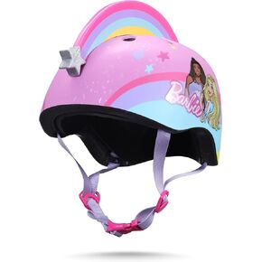 Barbie Helmet for Kids, Boys and Girls, Ideal Safety for Cycling, Skateboarding, Scooters, Adjustable Fit, Safety Helmet for Kids, Bike Helmet for Kids, Ages 5+