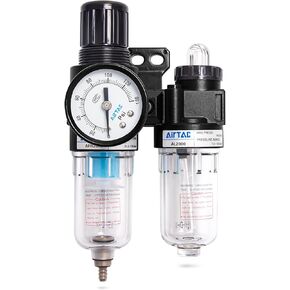JRready Pneumatic Crimping Machine Accessory Tool, AFC20002WT Air Filter Regulator for Use with YJQ-W1Q/YJQ-W2Q/YJQ-W7Q/YJQ-W2DTQ Series Pneumatic Crimping Tools