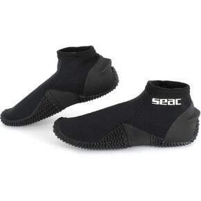 Seac 2.5mm Tropic Low Boots - Black, Medium