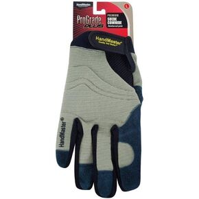 MAGID PGP65TL Prograde Plus Premium Suede Cowhide Glove, Men's Large (2 Pair)