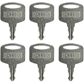 1100 Dispenser Key Replacement for to-rk SCA 1100 Toilet Paper Dispensers（Pack of 6