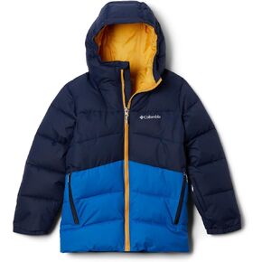 Columbia Youth Boys Arctic Blast Jacket, Collegiate Navy/Bright Indigo, Small