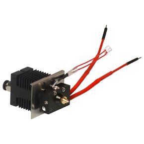 2 in 1 Out Hotend Kit Compatible with Geeetech A10M A20M 3D Printer Reduce Clogging or Jamming 1.75mm Filament 0.4mm Nozzle Extruder (2 in 1 Out)