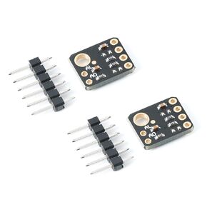 2Pcs SHT30-D Temperature Humidity Sensor Module SHT30 Thermohygrometer Thermometer Hygrometer Weather Temperature Detector IIC Interface for Arduino