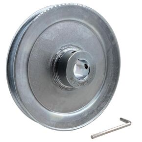 AB600-7/8 Single Groove Web Sheaves,v Belt Pulley 7/8 inch bore 6" OD,Motor Pulley Carbon Steel for A B 5L 4L V-Belts