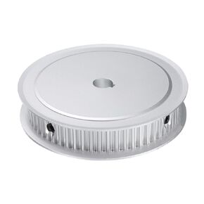 uxcell 5M-60T-1/2B Timing Belt Pulley 1/2" Bore, 60 Teeth Aluminum Alloy Synchronous Wheel with Keyway, Pitch 5mm Tooth for 15mm Width Belt