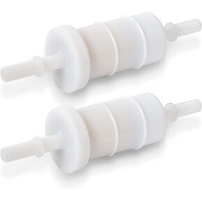 35-879885Q 5/16" Boat Motor Fuel Filter Compatible with Mercury Mariner - 4-Stroke Outboard Engine In-Line Fuel Filter 35-879885T for 135/150/175/200/225 VERADO, 30 EFI, 40 EFI, 60 EFI - 2 Pcs