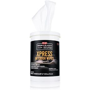 P&S - XPRESS Interior Wipes - Versatile All-in-One Cleaning Wipes for Leather, Vinyl, Plastic, and More - Safe for Vehicle Interiors and Exterior Surfaces (150 Count)