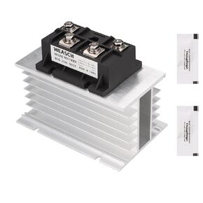 Bridge Rectifier MDQ 200A, AC to DC, 1600V 200A, Full Wave Diode Module Single-Phase, with Aluminum Heat Sink (1)