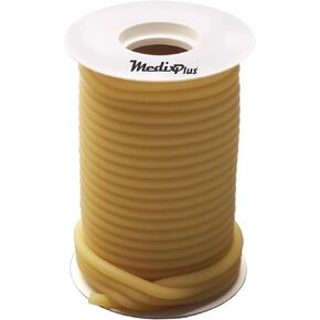50ft Natural Rubber Latex Surgical Tubing by MedixPlus - Made in USA Quality Durable Product (3/16" x 3/32" x 3/8")