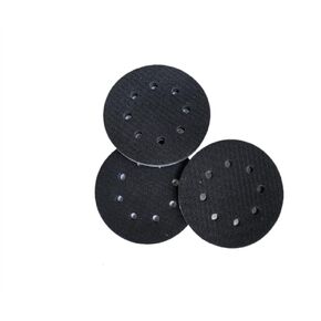 3 Pack 5 Inch 8 Holes Soft Density Foam Interface Pads, for Orbital Sander Automotive Woodworking Polishing