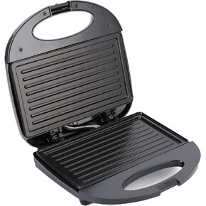 Kitchenexus 3-in-1 Waffle Iron, Grill and Sandwich Press, Non-Stick Removable Plates