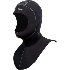 Bare 5mm S-Flex Hood, Black, L
