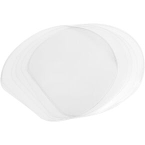 PATIKIL Table Tennis Racket Rubber Protection Film, 10 Pack Adhesive Ping Pong Paddle Protect Film Accessory, Clear
