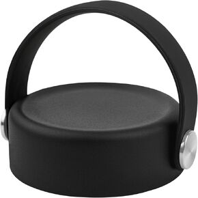 Replacement Lid Compatible with Hydro Flask 12 16 18 20 32 40 64oz Water Bottle, Lid Compatible with Hydro Flask and Other 2.44" Wide Mouth Bottles (Black)