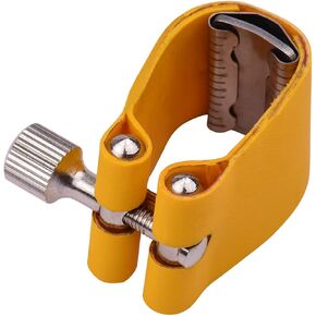 Saxophone Ligature Compact Durable Sax Ligature for Alto Saxophone Bakelite Mouthpiece,Sax Accessories