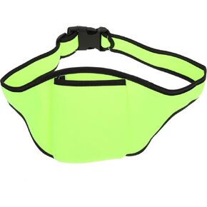 Gatuida Mic Belt Pack Mic Belt with Anti Dropping Strap Outdoor Microphone Belt Bag Portable Cell Phone Waist Pack for Vertical Mic Fitness Teacher Speaker Red